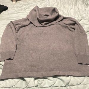 French connection grey turtleneck